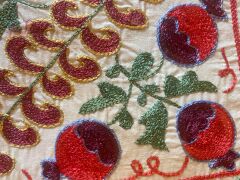 Tomurcuk Nar Suzani Kırlent