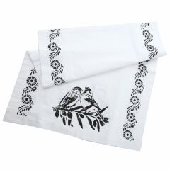 Zeytin Dalı Ahşap Baskısı Dikdörtgen Ranır