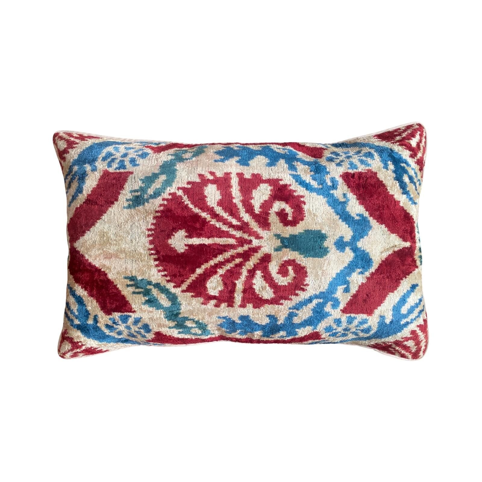 Karanfil İpek Kadife İkat Kırlnt