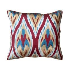 Kafes İpek Kadife İkat Kırlent