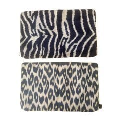 Börte İkat Kadife İkat Kırlent