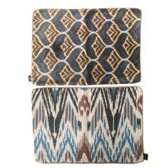 Selenge İpek Kadife İkat Kırlent