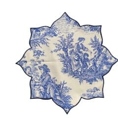 Yıldız Toile de Jouy Amerikan Servis Takım