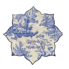 Yıldız Toile de Jouy Amerikan Servis Takım