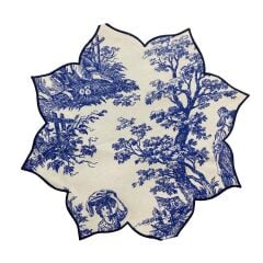 Yıldız Toile de Jouy Amerikan Servis Takım