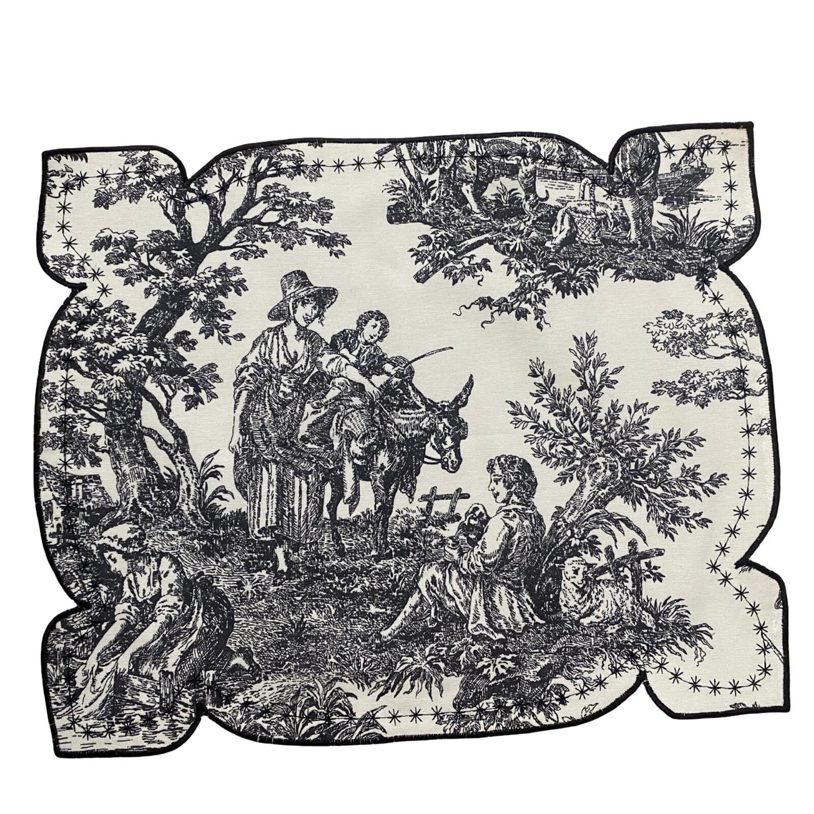 Paris Toile de Jouy Amerikan Servis Takım