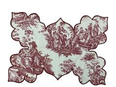 Toile de Jouy Amerikan Servis Takım