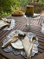 Toile de Jouy Amerikan Servis