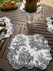 İz Toile de Jouy Amerikan Servis