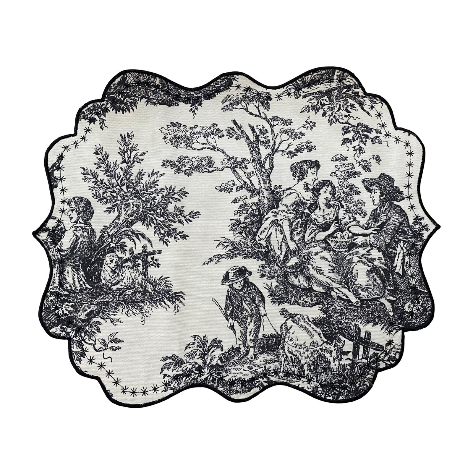 İz Toile de Jouy Amerikan Servis