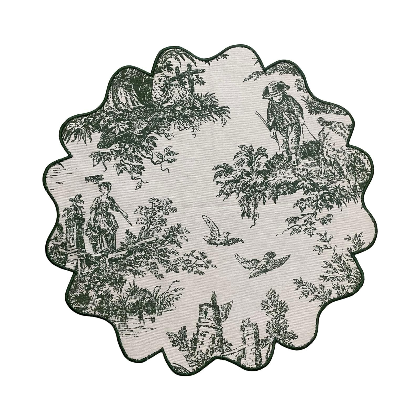 Paris Toile de Jouy Amerikan Servis Takım