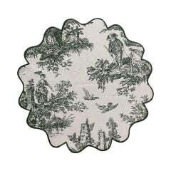 Paris Toile de Jouy Amerikan Servis Takım