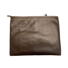 Deniz Deri İkat Cluch