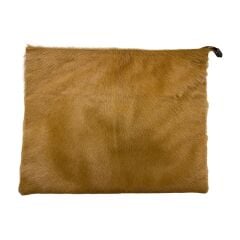 Mina Kürk Deri Cluch