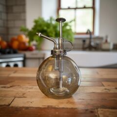 Sarı Cam Yağdanlık