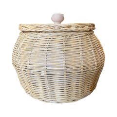 Rattan Kapaklı  Sepet