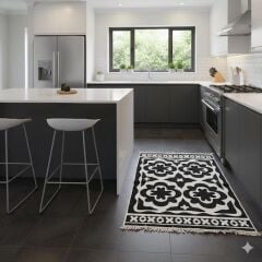 Pamuk Çift Taraflı Kilim