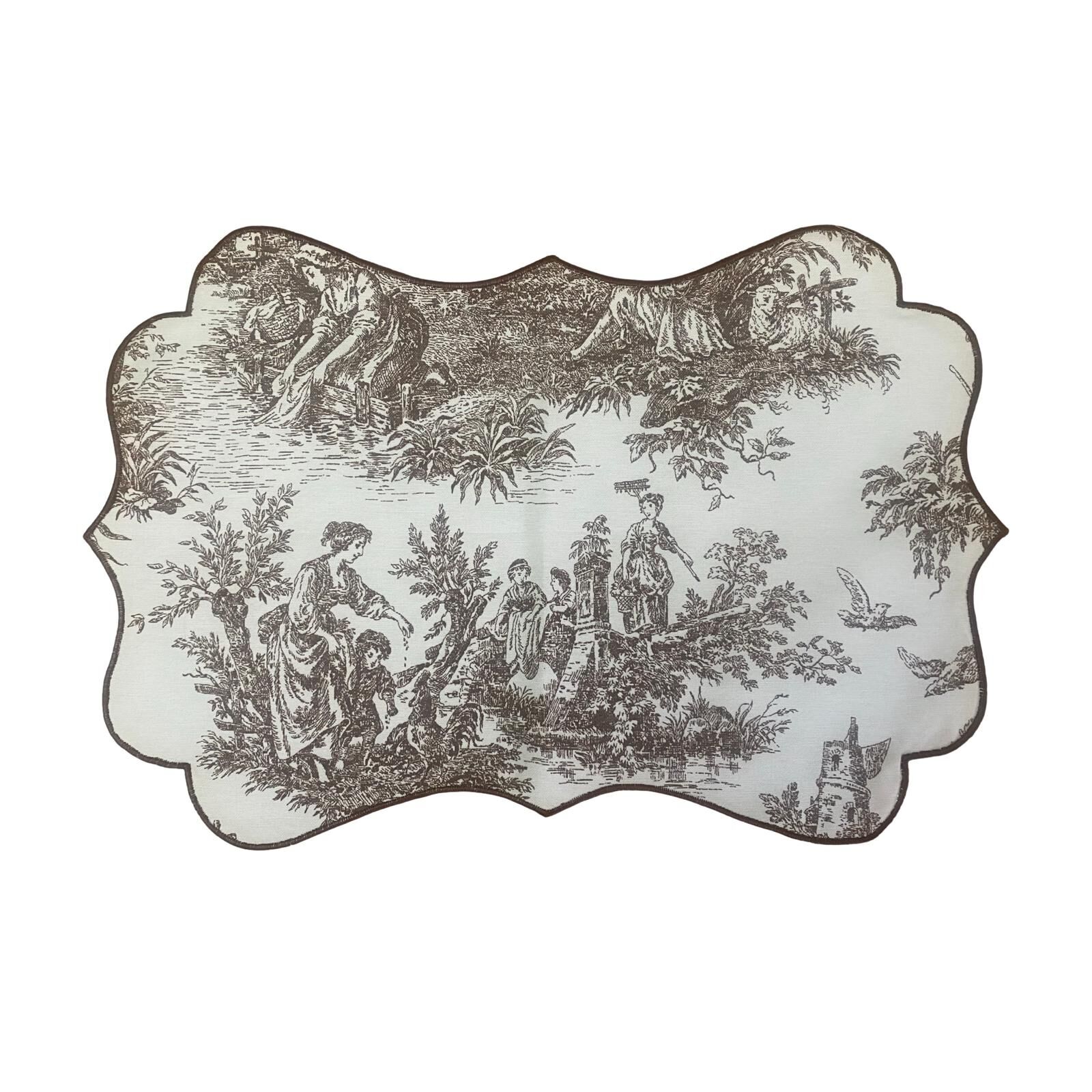 Terra Toile de Jouy Amerikan Servis Takım