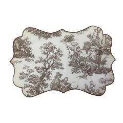 Terra Toile de Jouy Amerikan Servis Takım