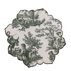 Nefes Toile Jouy Amerikan Servis Takım