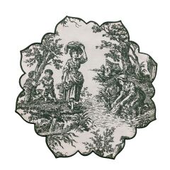 Nefes Toile Jouy Amerikan Servis Takım