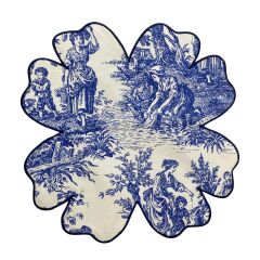 Safir Toile Jouy Amerikan Servis Takım