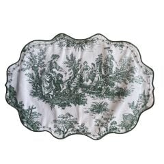 Nehir Toile de Jouy Amerikan Servis Takım