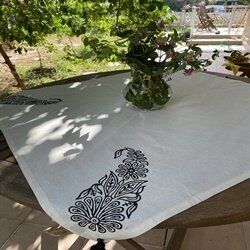 Şal Desen Ahşap Baskı Ranır