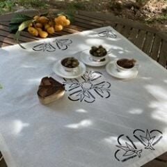 Çiçek Desen Ahşap Baskı Ranır