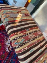 Kilim Kaplı Puf