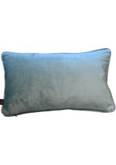 Su Yeşili Nakışlı Dekoratif Yastık