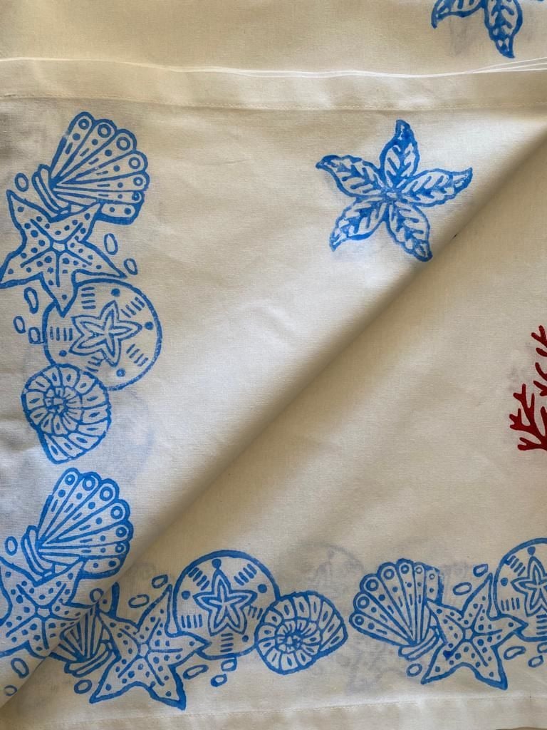 Deniz Temalı Masa Örtüsü