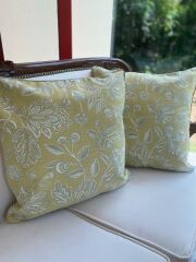 Yellow Keten Yastık