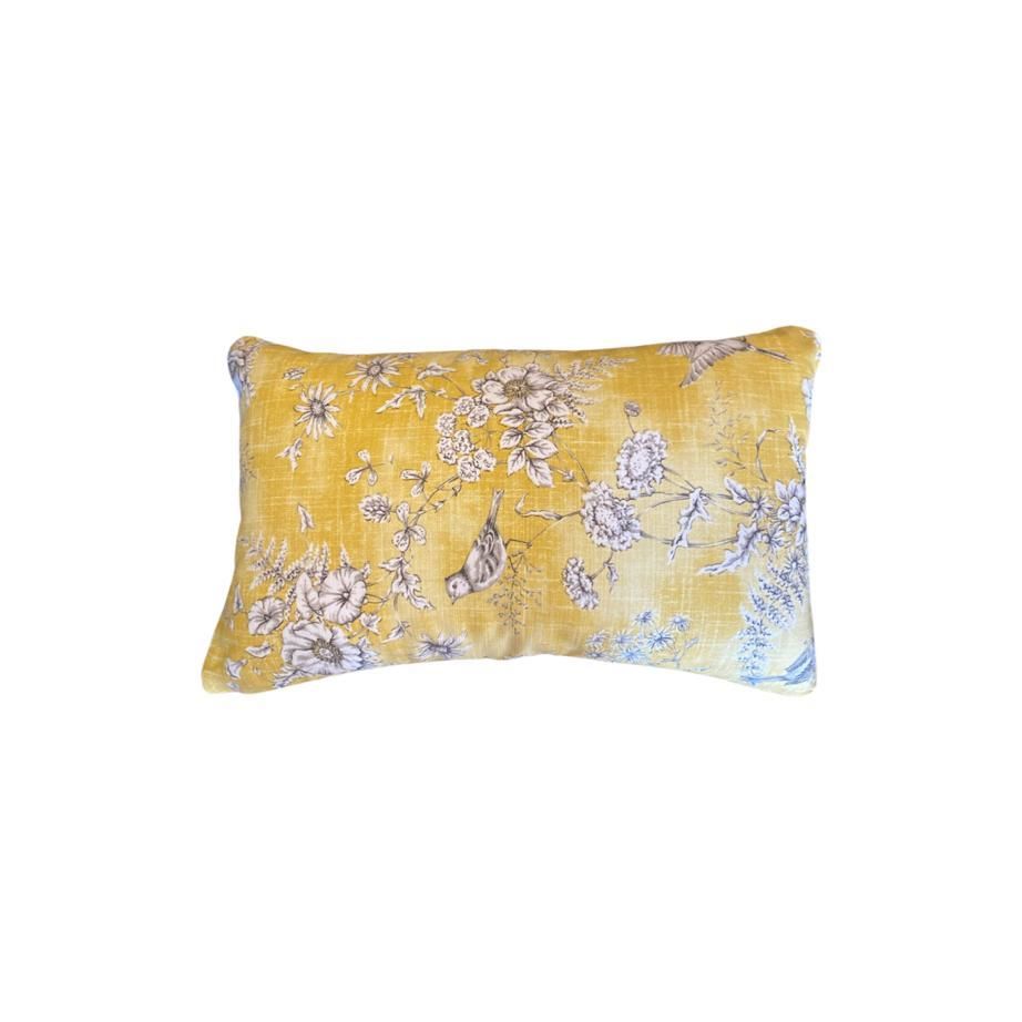 Saka Keten Dekoratif Kırlent