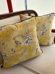 Güneş Keten Dekoratif Kırlent Set ( 5 Parça)