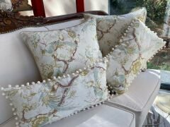 Doğa keten Dekoratif Kırlent Set