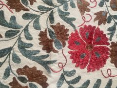 Karanfil Göbek Suzani Kırlent