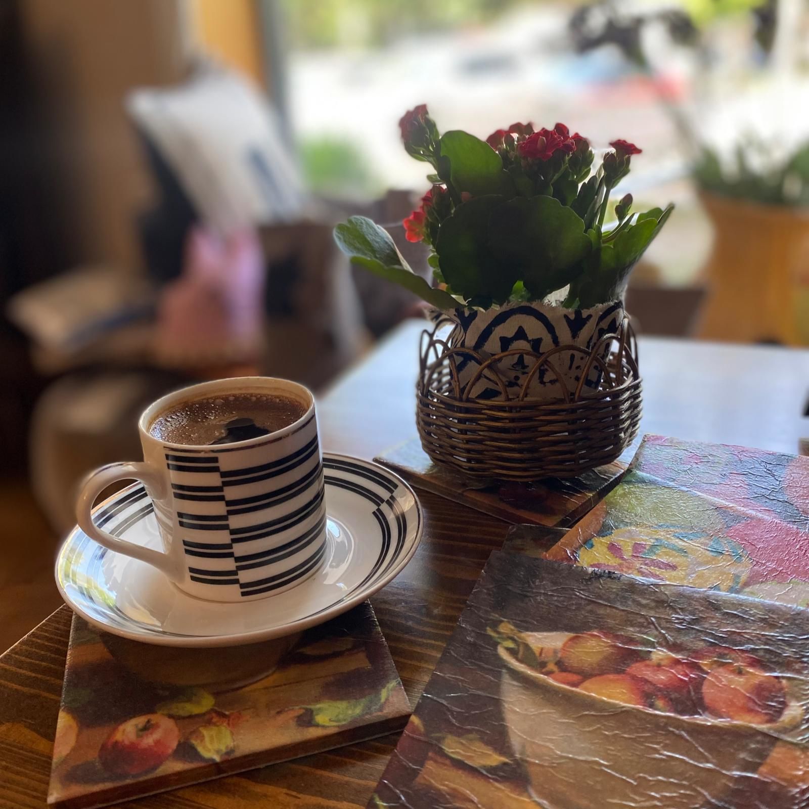 Seramik Bardak Altı