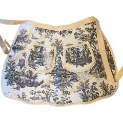 Toile de jouy Kırmızı Mutfak Önlüğü