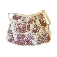 Toile de jouy Kırmızı Mutfak Önlüğü