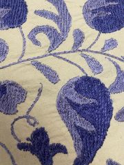 Suzani Mavi Dekoratif Kırlent