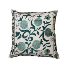 Suzani Yeşil Dekoratif Kırlent