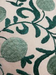 Suzani Yeşil Dekoratif Kırlent